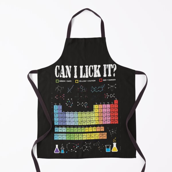 Item preview, Can I Lick It Periodic Table Funny Science Teacher Student designed and sold by Clairenity Studio.