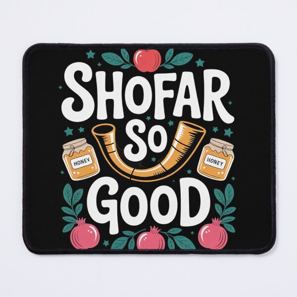 Item preview, Rosh Hashanah Jewish New Year Shana Tova Apple Honey Shofar designed and sold by MyzoToyota.