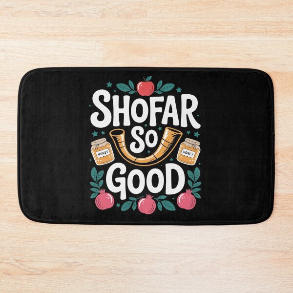 Item preview, Rosh Hashanah Jewish New Year Shana Tova Apple Honey Shofar  designed and sold by MyzoToyota.