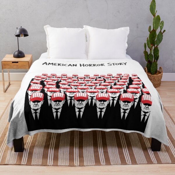 Item preview, Trump President USA Flag Halloween Horror Story designed and sold by GamtosMintys.