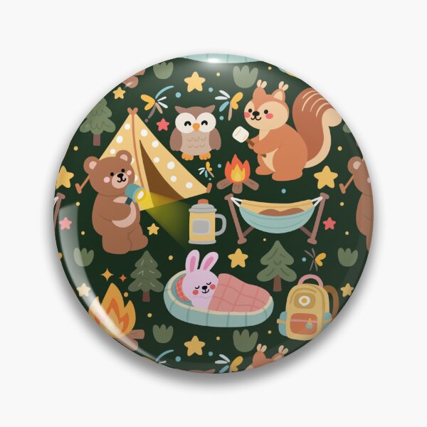 Item preview, Baby Campfire Tales seamless Pattern designed and sold by KJackArtwork.