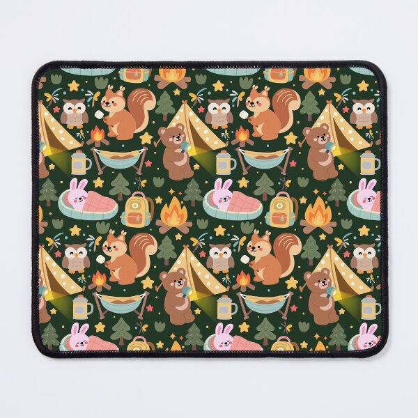 Item preview, Baby Campfire Tales seamless Pattern designed and sold by KJackArtwork.