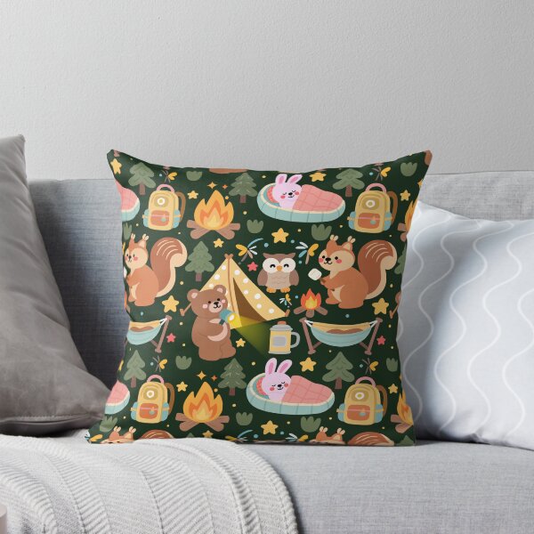 Item preview, Baby Campfire Tales seamless Pattern designed and sold by KJackArtwork.