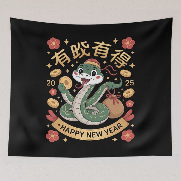 Item preview, Snake Chinese New Year 2025 Year Of The Snake  designed and sold by MyzoToyota.