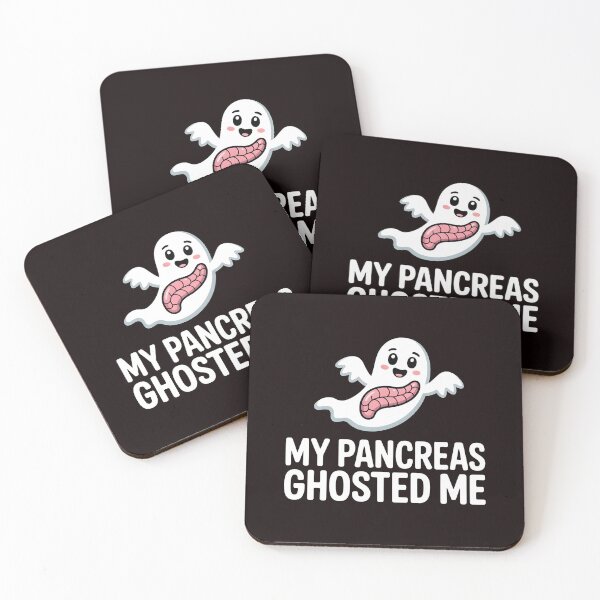 Item preview, My Pancreas Ghosted Me – T1D Life Diabetes Awareness Design designed and sold by Redgiant87x.
