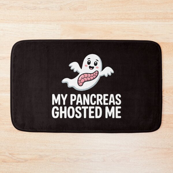 Item preview, My Pancreas Ghosted Me – T1D Life Diabetes Awareness Design designed and sold by Redgiant87x.