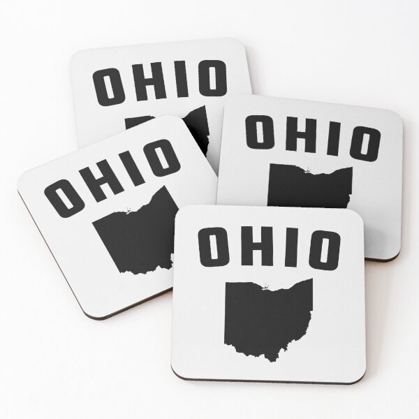 Item preview, Bold Ohio State Silhouette - Modern Minimalist Map Pride Tee designed and sold by mashmosh.