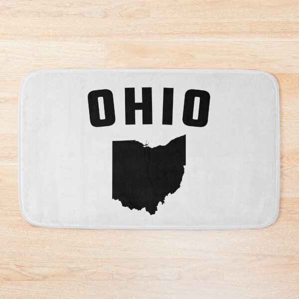 Item preview, Bold Ohio State Silhouette - Modern Minimalist Map Pride Tee designed and sold by mashmosh.
