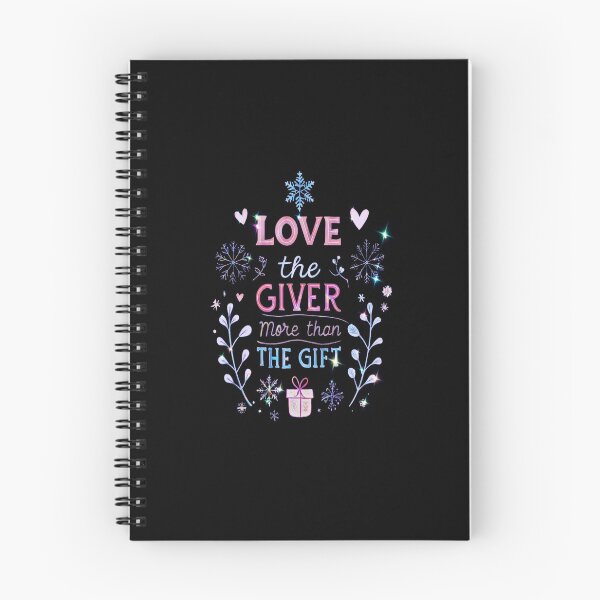 Item preview, Love The Giver More Than The Gift – Christmas Quote designed and sold by creativerooney.
