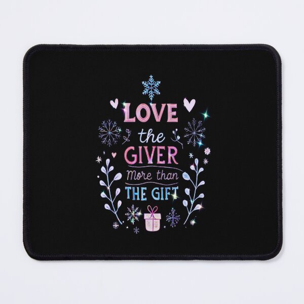 Item preview, Love The Giver More Than The Gift – Christmas Quote designed and sold by creativerooney.