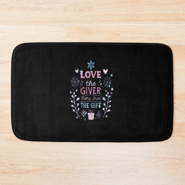 Item preview, Love The Giver More Than The Gift – Christmas Quote designed and sold by creativerooney.