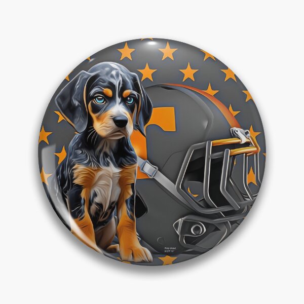 Item preview, Tennessee Bluetick - Orange Stars designed and sold by Pickle Wicked Designs.