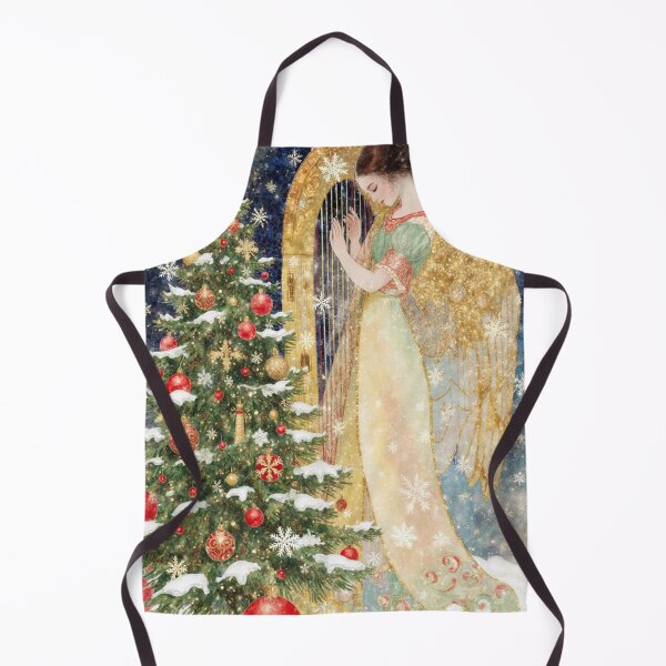 Item preview, Christmas Angel Playing the Harp designed and sold by M-Y-A-R-T-.