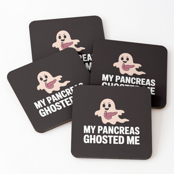 Item preview, My Pancreas Ghosted Me – Funny Type 1 Diabetes Statement designed and sold by Redgiant87x.