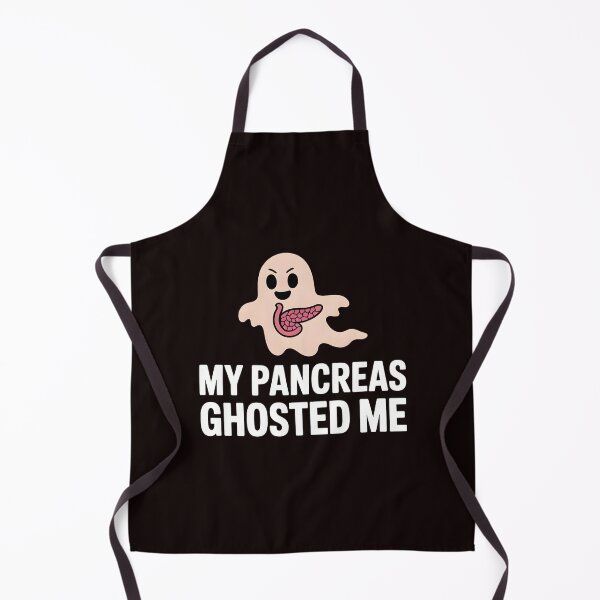 Item preview, My Pancreas Ghosted Me – Funny Type 1 Diabetes Statement designed and sold by Redgiant87x.