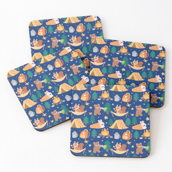 Item preview, Baby Campfire Tales seamless Pattern designed and sold by KJackArtwork.