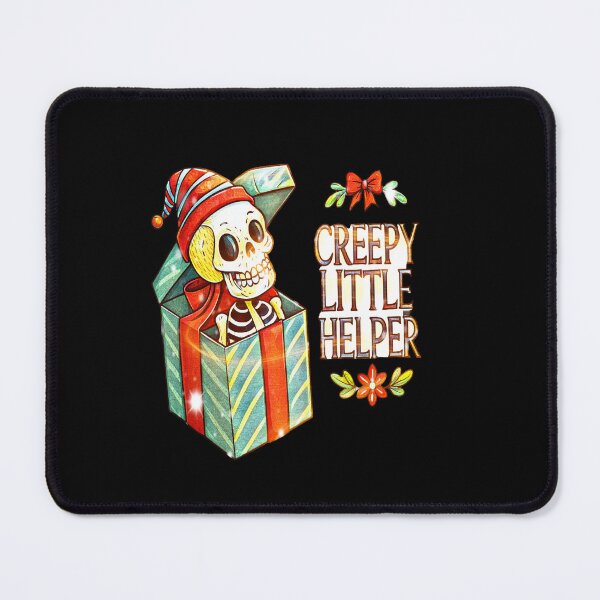 Item preview, Creepy Little Helper – Skeleton In Gift Box Christmas designed and sold by creativerooney.