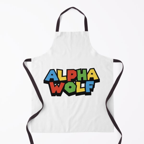 Item preview, Alpha Wolf - Band Sticker (Super Mario) designed and sold by Kev Prescott.