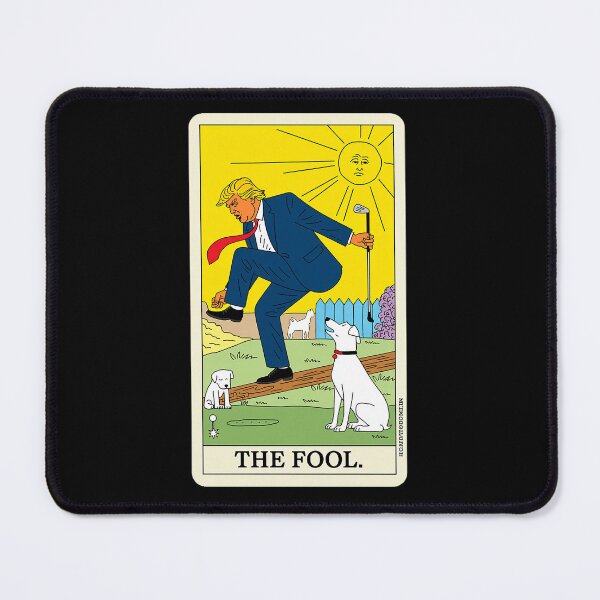 Item preview, Funny Anti Trump The Fool Tarot Card Feminist Graphic designed and sold by GamtosMintys.