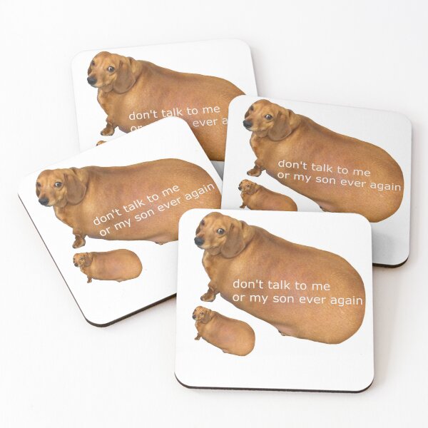 Don't talk to me or my son ever again - geek Coasters (Set of 4)