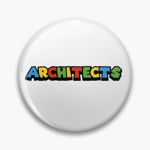 Item preview, Architects - Band Sticker (Super Mario) designed and sold by Kev Prescott.