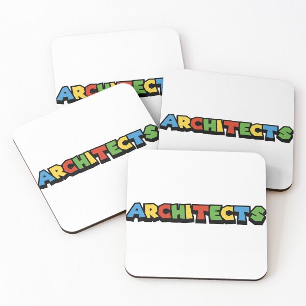 Item preview, Architects - Band Sticker (Super Mario) designed and sold by Kev Prescott.