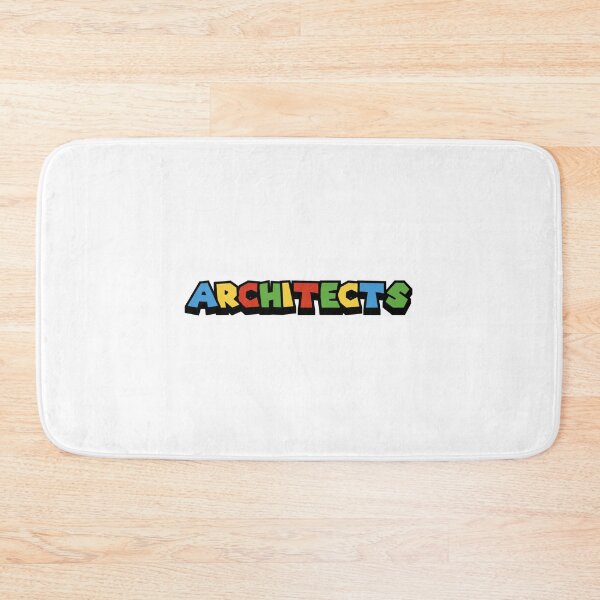 Item preview, Architects - Band Sticker (Super Mario) designed and sold by Kev Prescott.