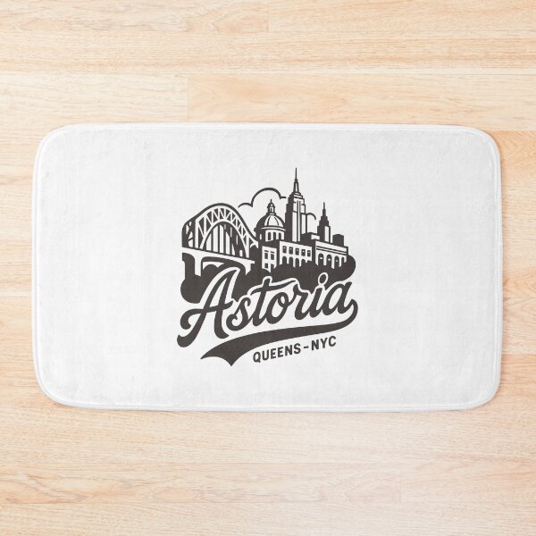 Item preview, Astoria Queens Skyline Lettering designed and sold by Boogosh.
