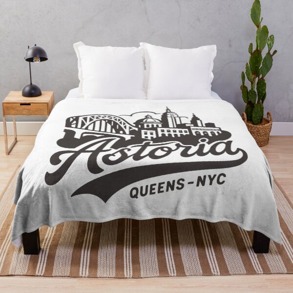 Item preview, Astoria Queens Skyline Lettering designed and sold by Boogosh.