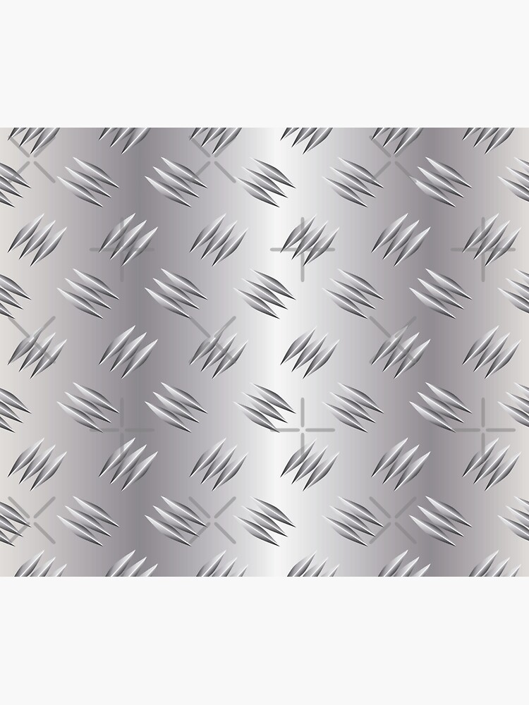 Steel Aluminium Metal Tread Plate Checker Plate Diamond Design by thespottydogg