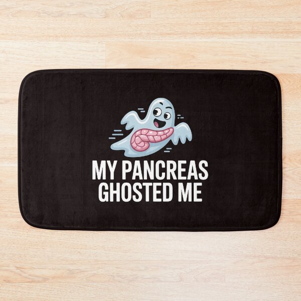 Item preview, My Pancreas Ghosted Me – Relatable T1D Diabetes Humor designed and sold by Redgiant87x.