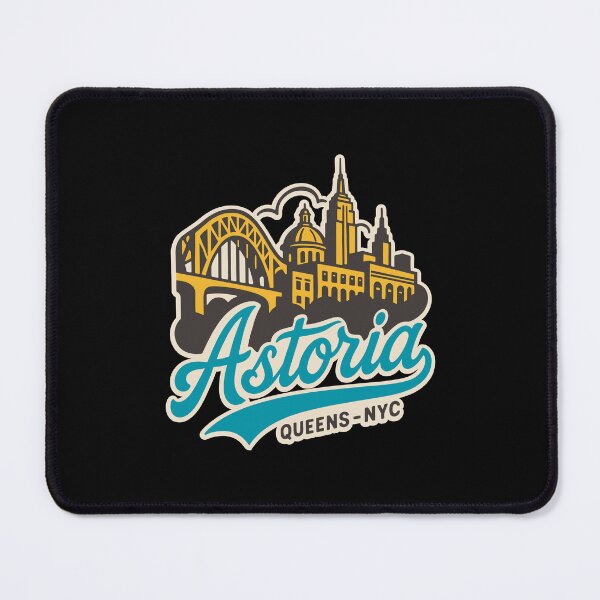 Item preview, Astoria New York Neighborhood Skyline designed and sold by Boogosh.