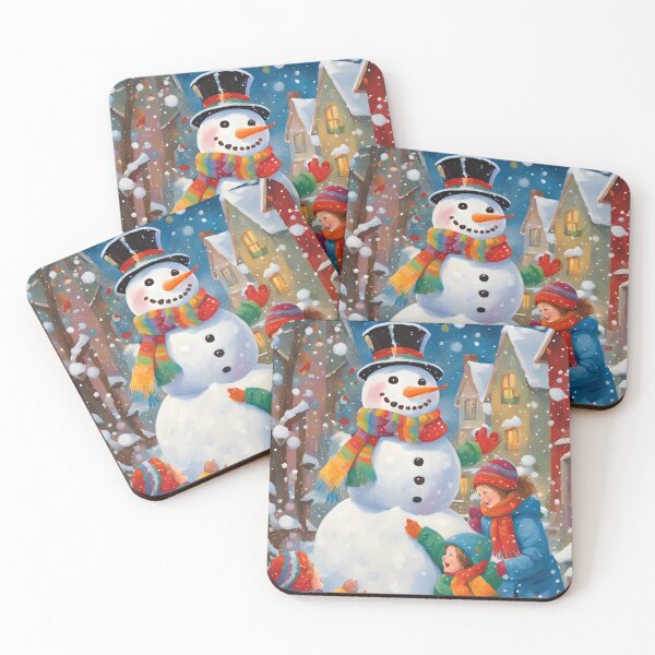 Item preview, Kids making a snow man  designed and sold by Anisha  Vaz.