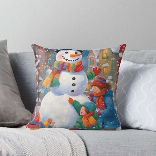 Item preview, Kids making a snow man  designed and sold by Anisha  Vaz.