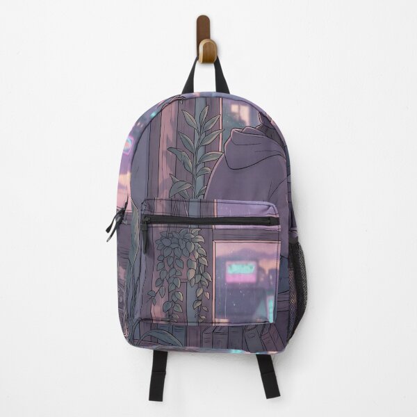 Item preview, Cozy Lofi Rainy Window Study View designed and sold by iwzzuel.
