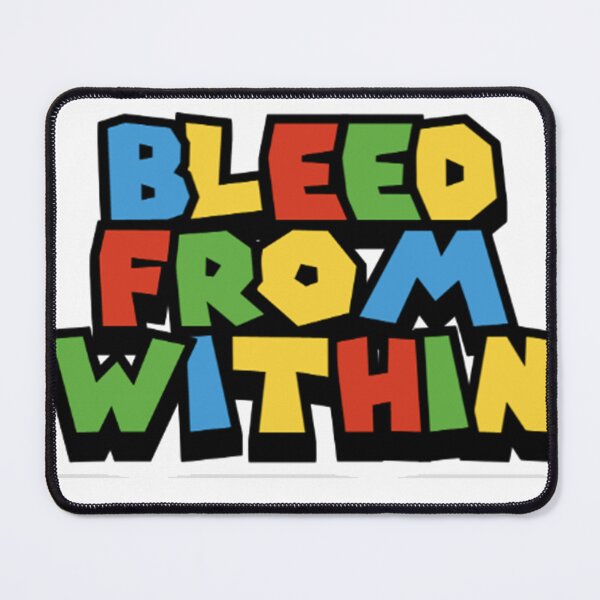 Item preview, Bleed From Within - Band Sticker (Super Mario) designed and sold by Kev Prescott.