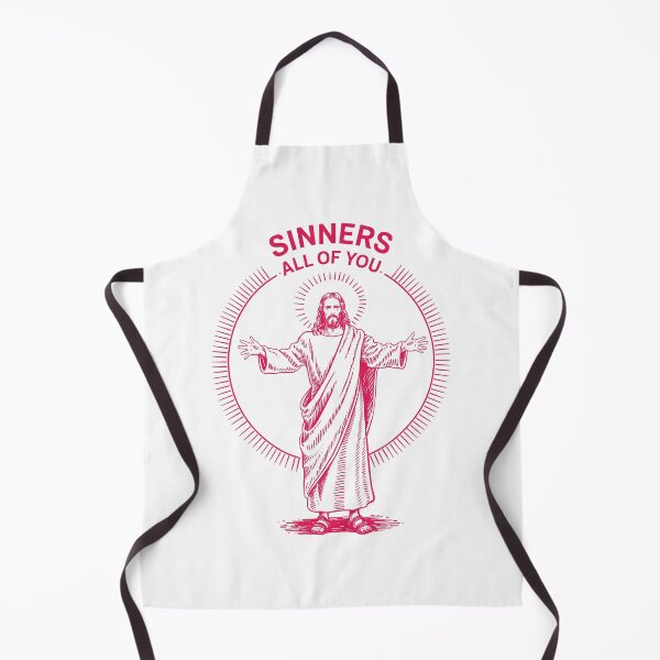 Item preview, Hilarious “Sinners – All of You” Jesus. Sarcastic gifts for naughty boys and girls. designed and sold by paulo silveira.