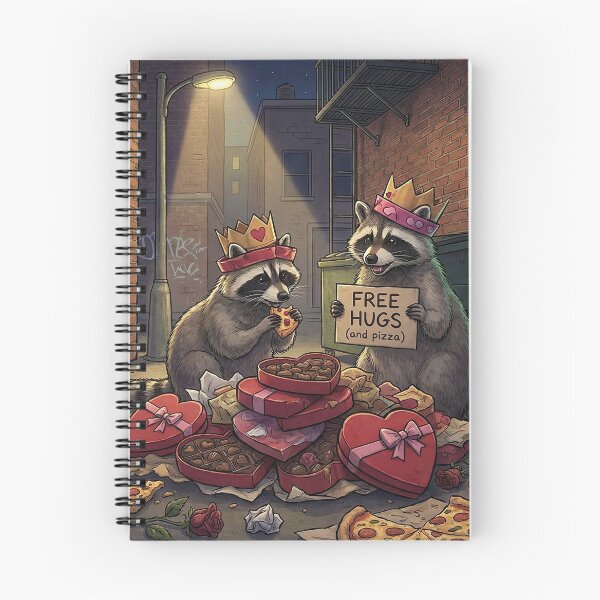 Item preview, Love Stinks - Raccoon & Opossum Trash Party designed and sold by SavinMercantile.