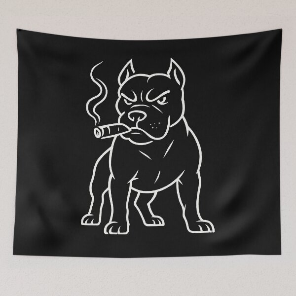 Item preview, Fierce Hellhound – Dark Fantasy Dog Illustration designed and sold by Articooler.