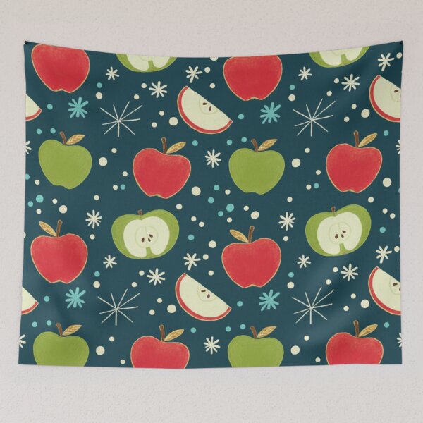 Item preview, apple fabric print designed and sold by Horror03.