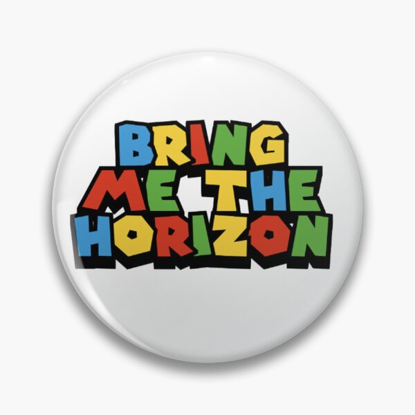 Item preview, Bring Me The Horizon - Band Sticker (Super Mario) designed and sold by Kev Prescott.