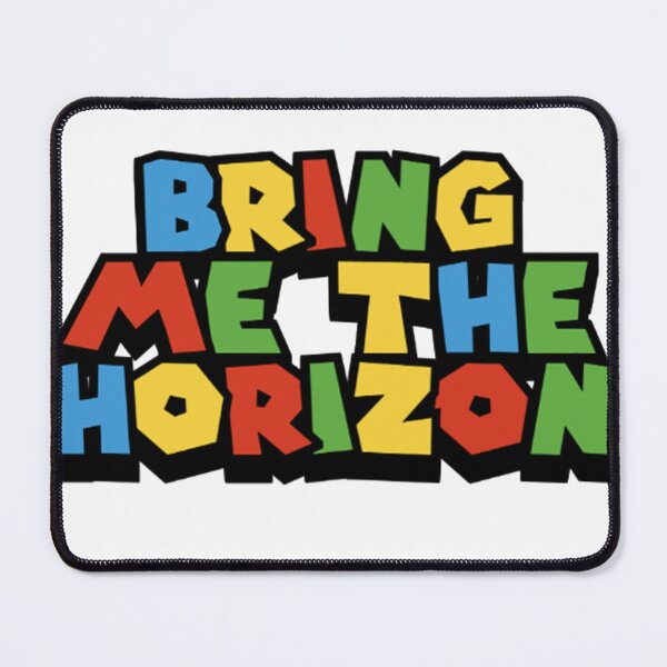 Item preview, Bring Me The Horizon - Band Sticker (Super Mario) designed and sold by Kev Prescott.