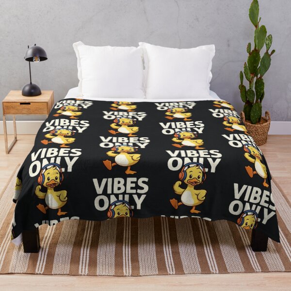 Item preview, Vibes Only – Cute Chill Music Duck Design designed and sold by Taans-Creation.