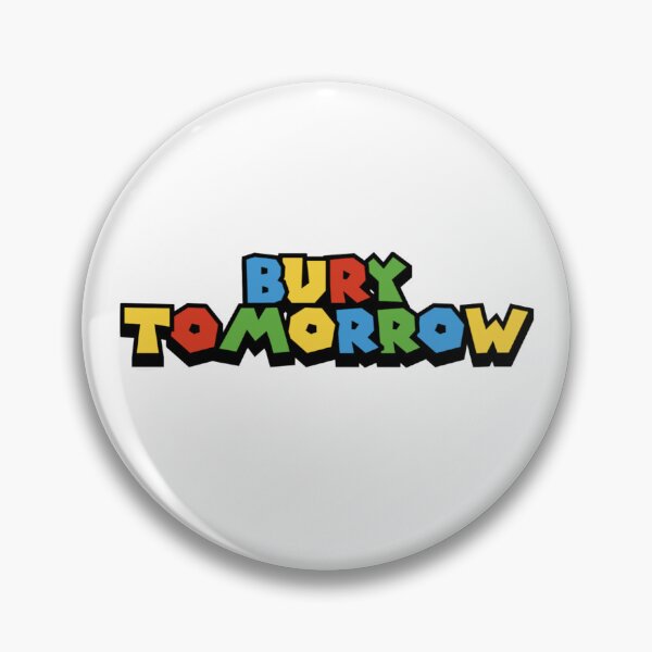 Item preview, Bury Tomorrow - Band Sticker (Super Mario) designed and sold by Kev Prescott.