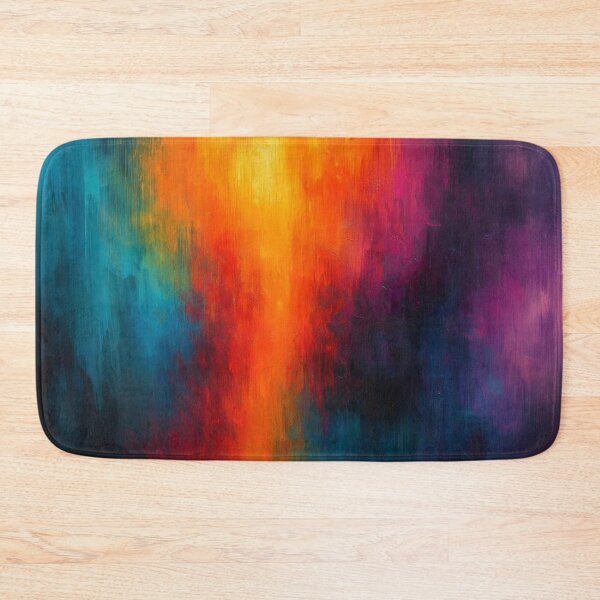 Item preview, Chromatic Surge - Fiery Orange Meets Midnight Blue designed and sold by Joey Santiago.