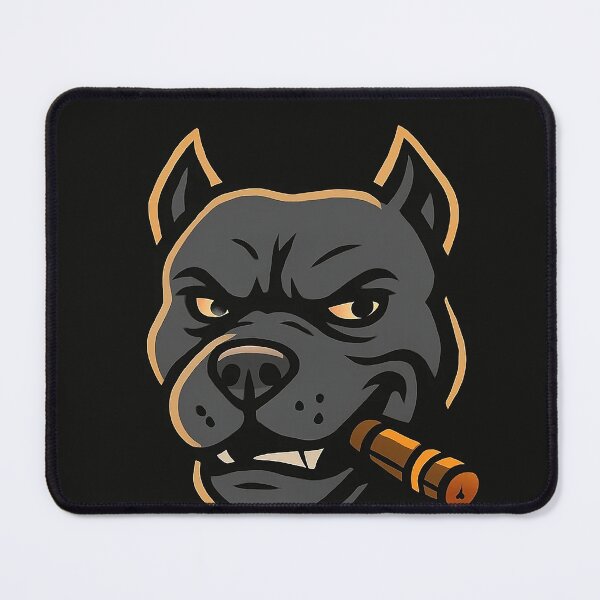 Item preview, Dark Mythical Dog — Gothic Fantasy Pet Art Illustration designed and sold by Articooler.