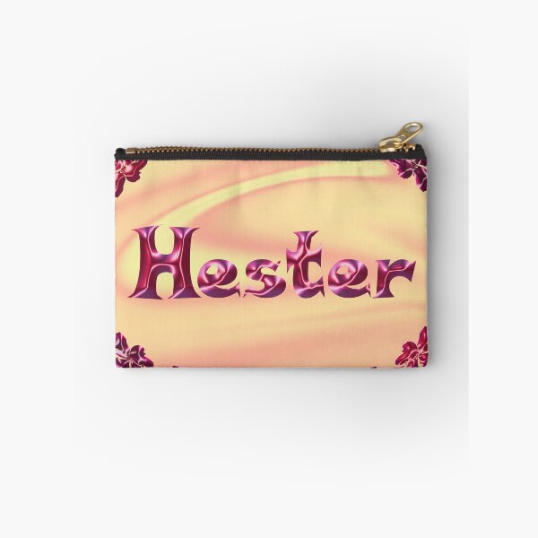 Item preview, Hester Name Design – Satin Pink Glossy Font, Cute Shiny Lettering :) designed and sold by Myriel-Myriel.