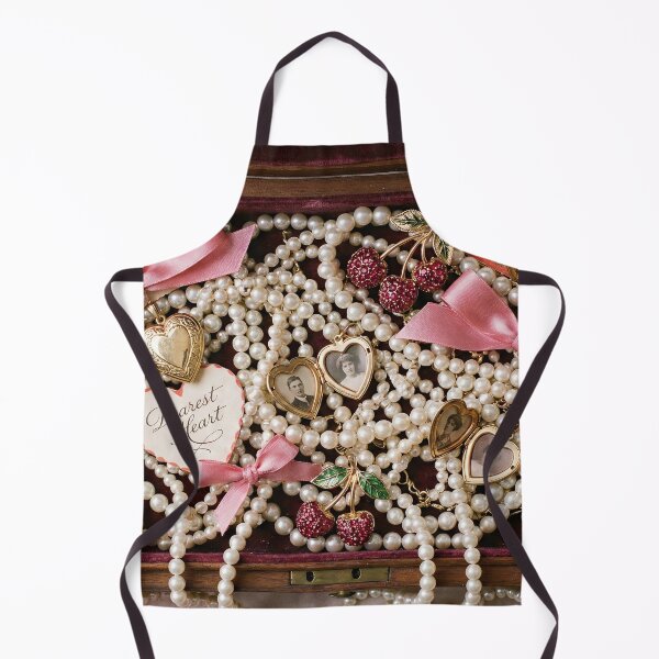 Item preview, Pearls & Cherries - Coquette Jewelry Box Maximalism designed and sold by SavinMercantile.