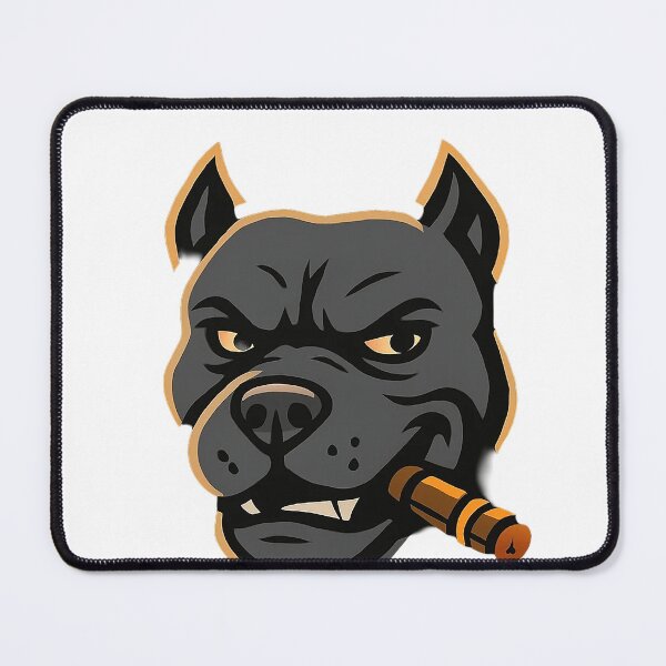 Item preview, Dark Mythical Dog — Gothic Fantasy Pet Art Illustration designed and sold by Articooler.