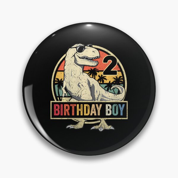 Artikelvorschau, Kinder-Shirt für 2-Jährige zum 2. Geburtstag – T-Rex-Dinosaurier entworfen und verkauft von TysonLangosh.
